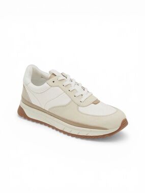 Madewell Kickoff Trainer Sneaker Antique Cream Multi Women’s Size 7.5